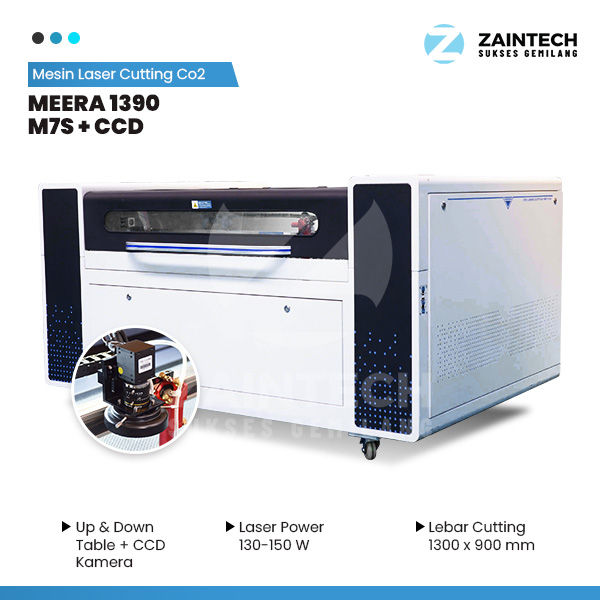 Mesin Laser Cutting CO2 MEERA 1390 M7S CCD